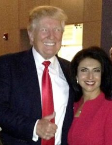 Donald Trump, Rep. Clarice Navarro.