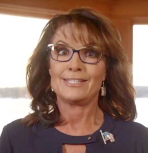 Former Gov. Sarah Palin (R).