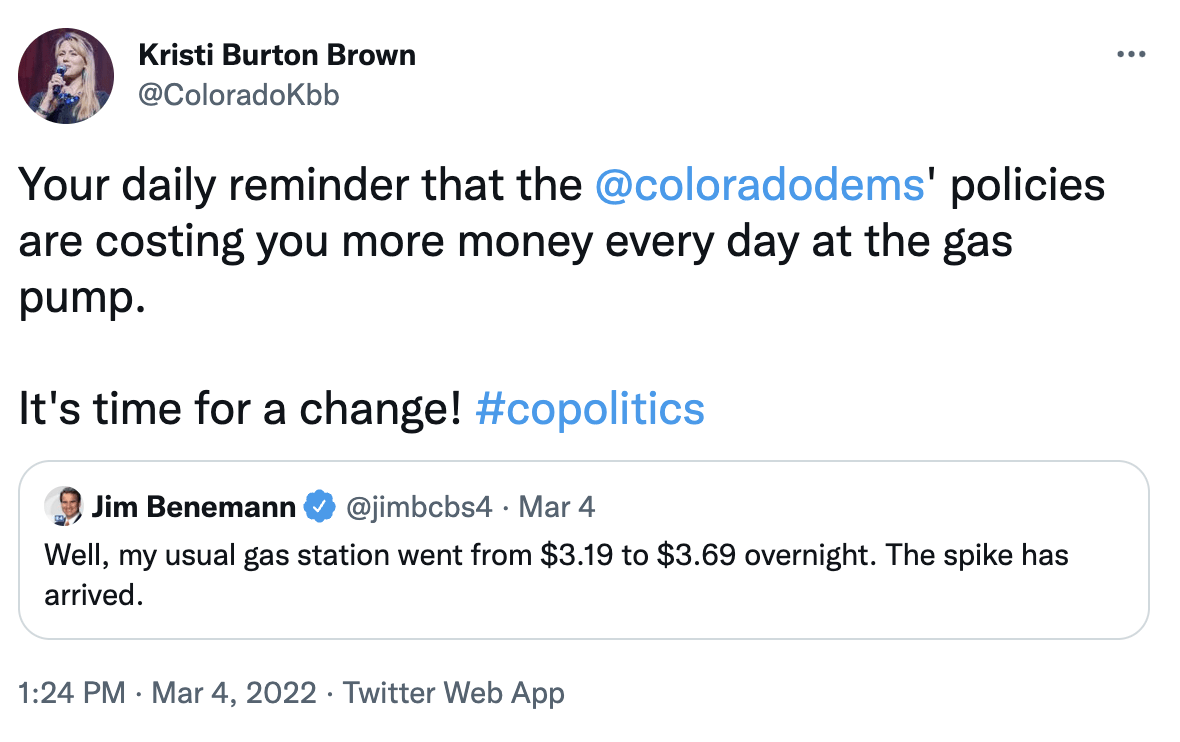The Truth About Gasoline Prices Colorado Pols