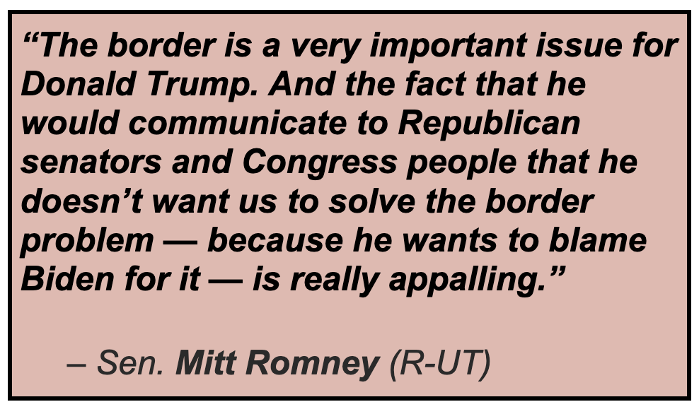 Republicans Don’t Want Immigration Reform Because Then There Would be Immigration Reform