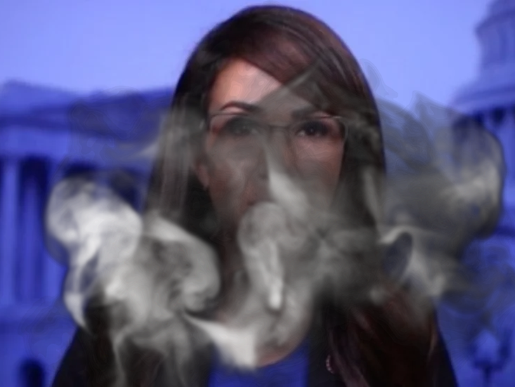 Lauren Boebert Again Allegedly Vaping Where It’s Not Allowed