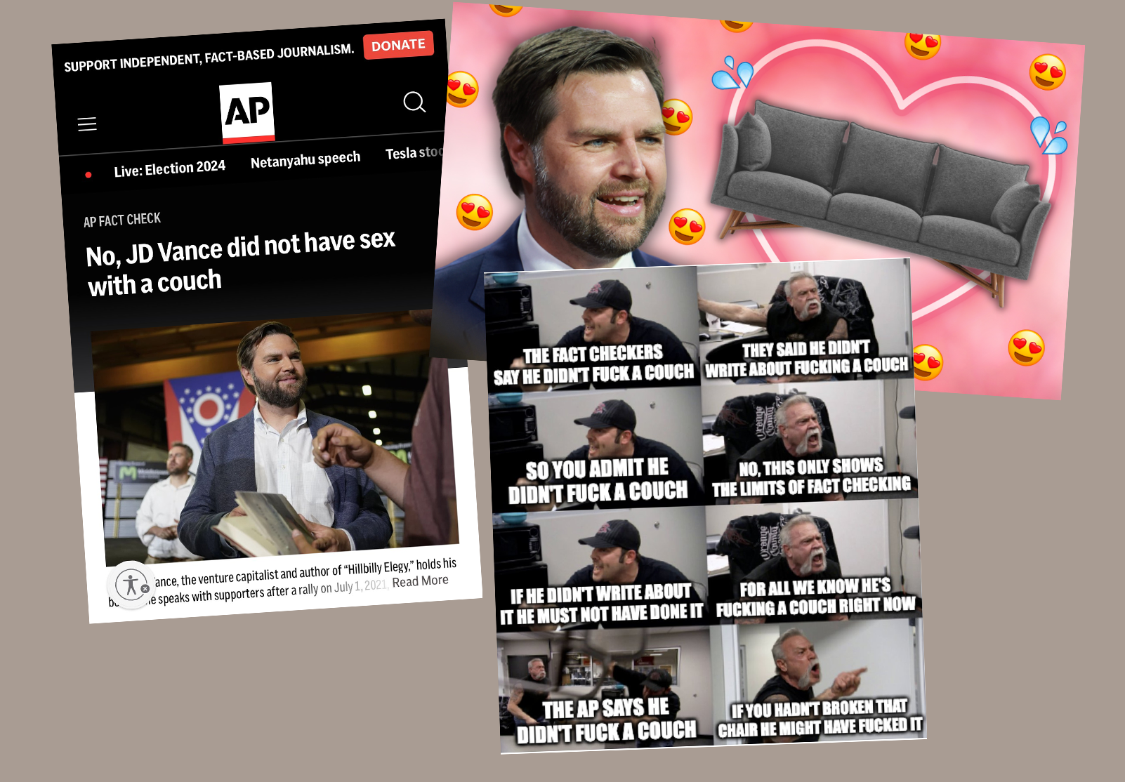 J.D. Vance Really, Really Not Going Over Well