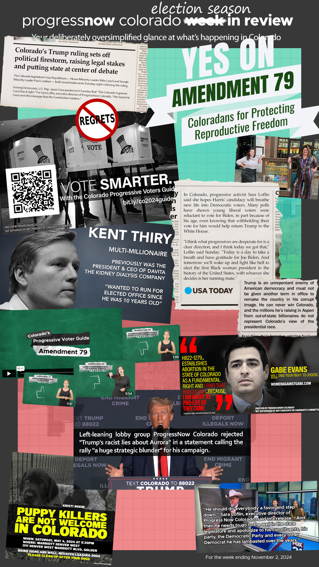 Colorado Election Season in Review for November 3, 2024