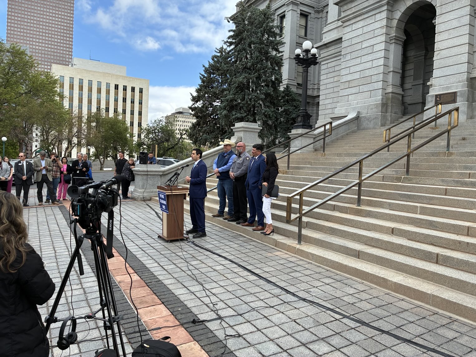 Gabe Evans Holds Bizarre Presser To Punish Himself For Medicaid Cuts