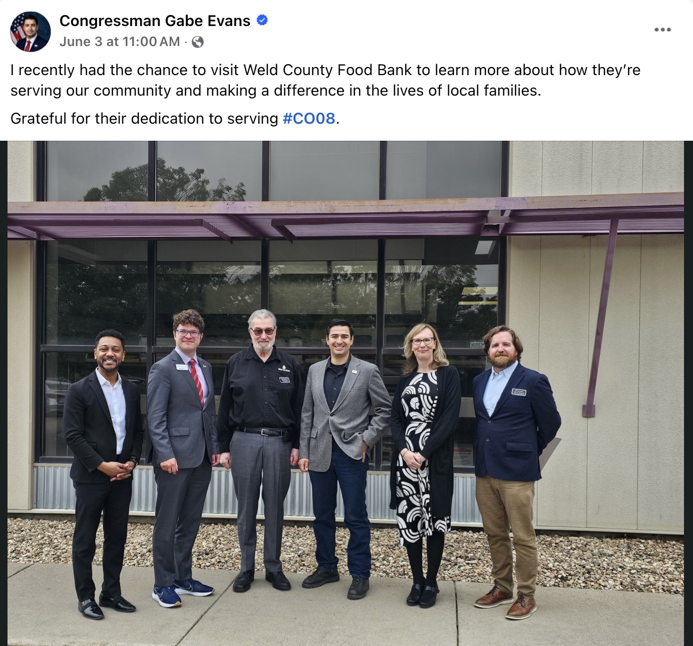 ‘Devastating Impact:’ Evans Meets with Food Bank Staff, Still Supports Budget Bill Which Could Overwhelm Them