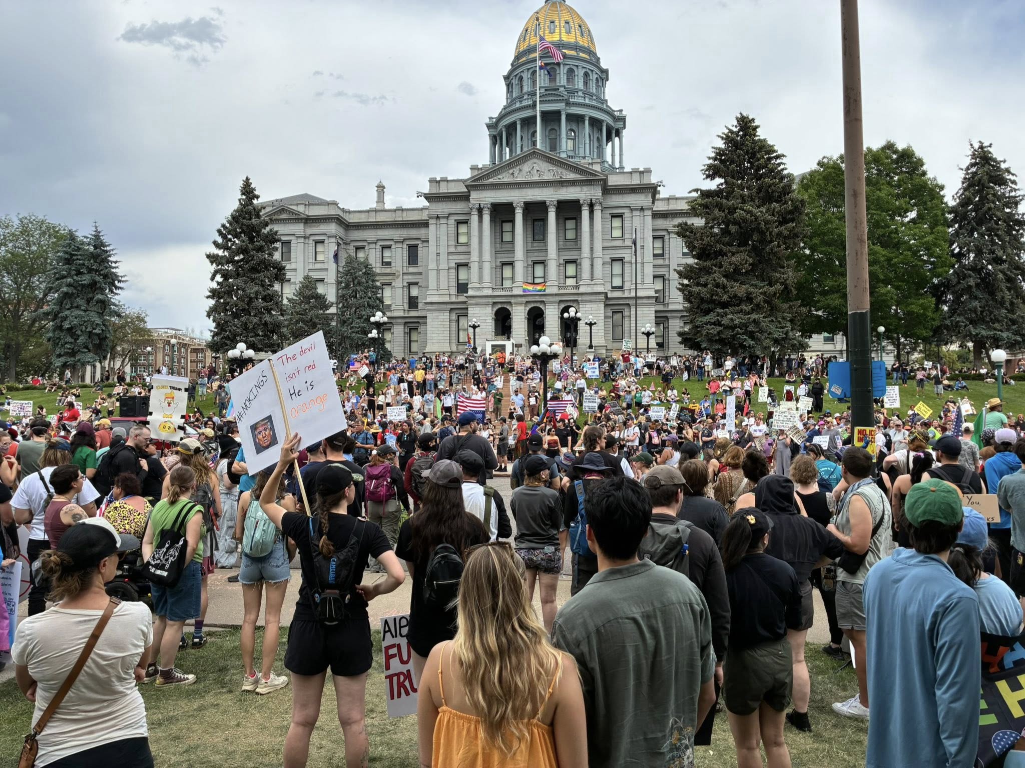 Going To “No Kings Day?” Apparently You’re A Terrorist