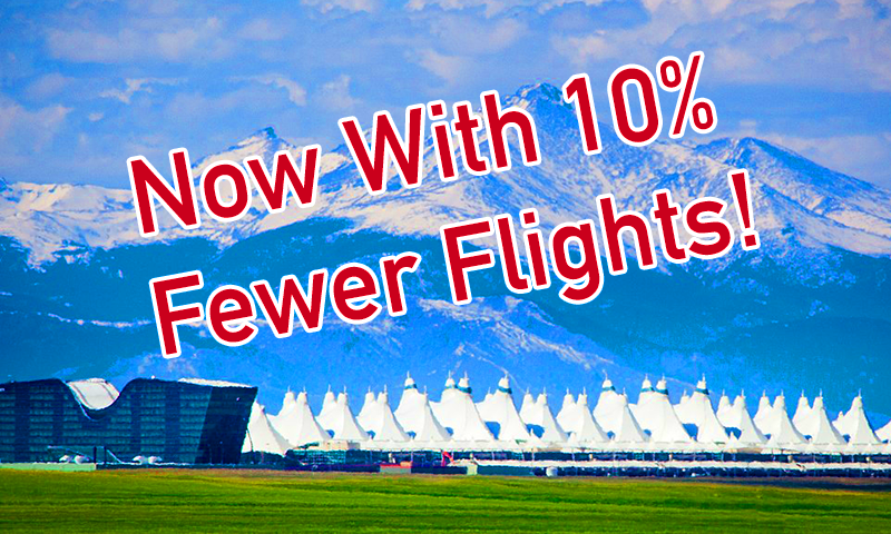 New Shutdown Pain: Flights Being Cut at Major Airports, Including DIA