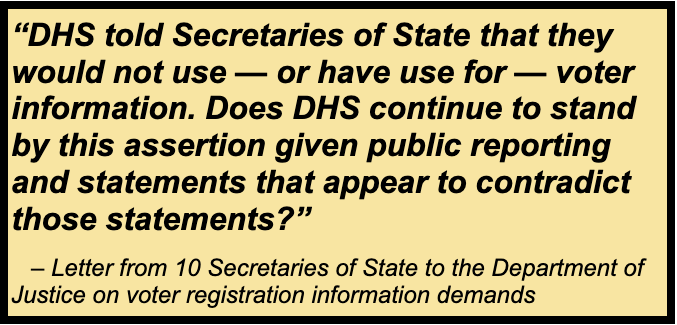 Hey, Leave Our Voter Data Alone