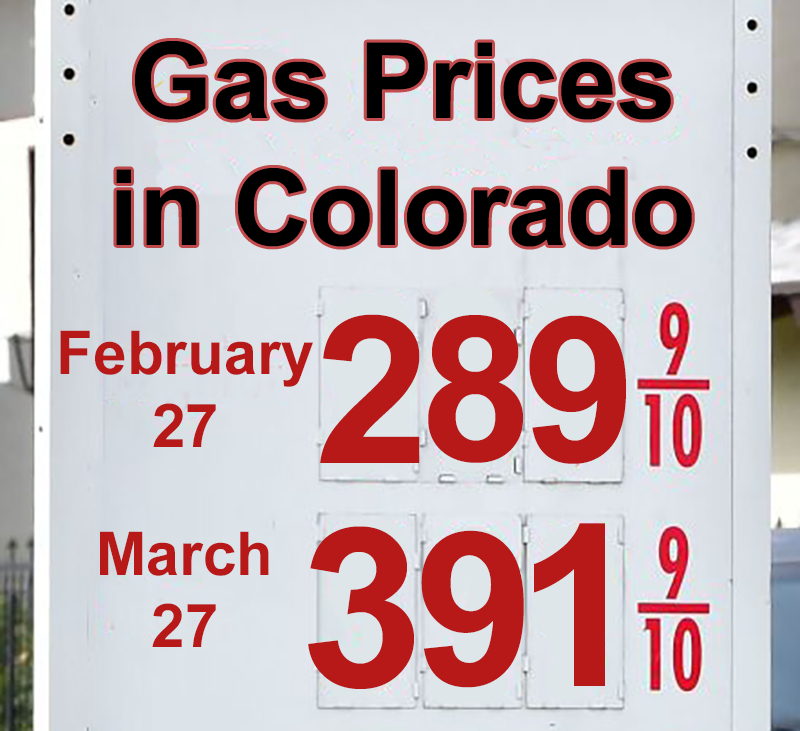 UPDATE: Colorado Republicans Terrified as Gas Hits $4 Average