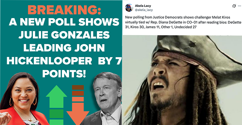 It’s Silly “Poll” Season for Long-Shot Challengers