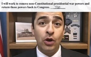 Libertarians Ditch Pledge, Chair Notes Evans Promised to ‘Oppose Endless Wars … And Then Did the Opposite’