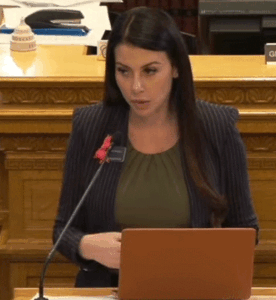 Rep. Ava Flanell's Budget Bluster Blows Back Bigly