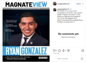Rep. Ryan Gonzalez Gets The Best Fake Press Money Can Buy